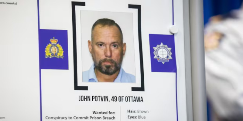 John Potvin, who allegedly assisted in the escape of fugitive Rabih Alkhalil from the North Fraser Pretrial Centre in Surrey, B.C.